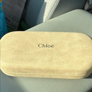 Chloé Beige Sunglasses Case